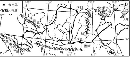 读黄河流域图,回答问题.